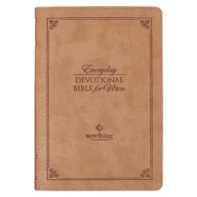 [DVB004] NLT Everyday Devotional Bible For Men Brown