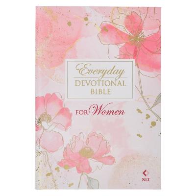 [DVB012] NLT Everyday Devotional Bible For Women Pink Floral