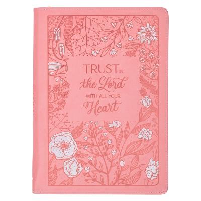 [JL731] Journal Trust In The Lord Pink Zip