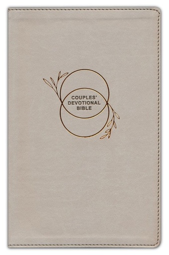 [9780310464044] NIV Couples' Devotional Bible Stone I/L