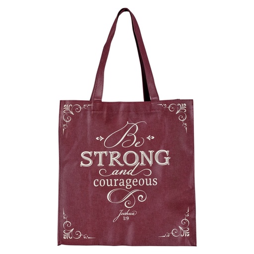 [TOT160] Tote Bag Be Strong Topas Pink