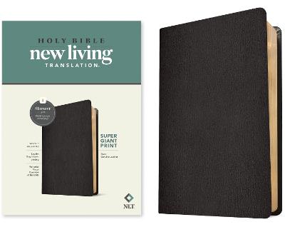 [9781496474278] NLT Super Giant Print Bible Filament Black G/L