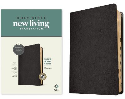 [9781496474285] NLT Super Giant Print Bible Filament Black Index G/L