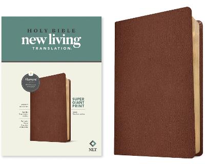 [9781496474292] NLT Super Giant Print Bible Filament Brown G/L