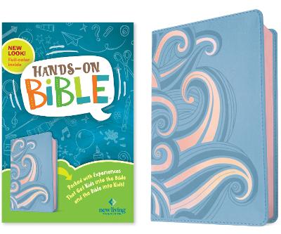 [9781496476920] NLT Hands-On Bible 3rd Ed Periwinkle Pink Waves I/L