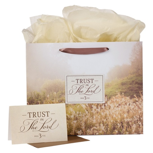 [GBA362] Gift Bag Large Landscape Trust w/Card