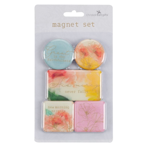 [MGS063] Magnet Set Great Is Thy Faithfulness (Set of 5)