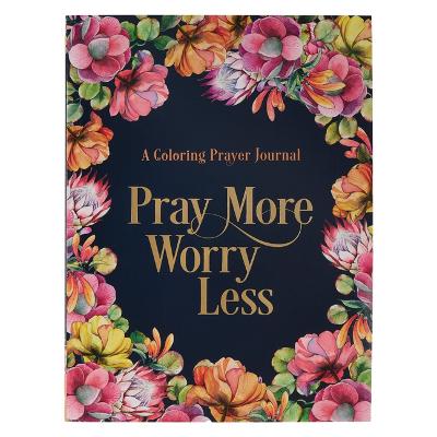 [JLP042] Pray More Worry Less Colouring Prayer Journal