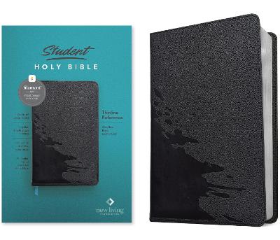 [9781496483898] NLT Student Bible Thinline Ref Filament Black I/L
