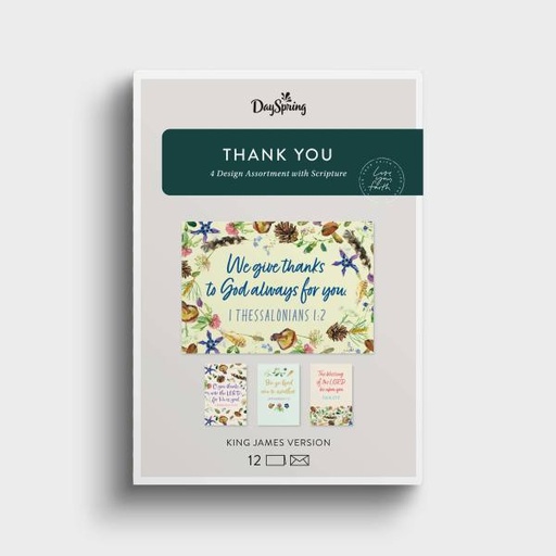 [U0061] GC: Boxed Thank You Simple Nature