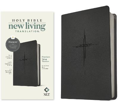 [9781496484772] NLT Bible Premium Value Thinline Filament Black I/L