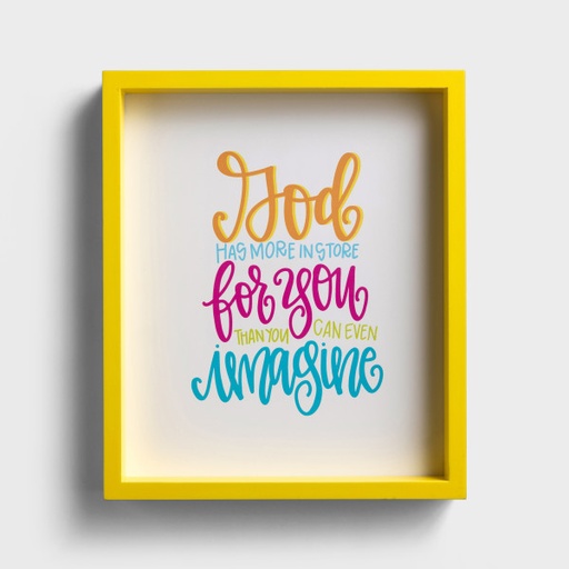 [J9521] Wall Décor God Has More In Store For You