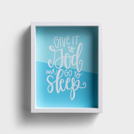 [J9522] Wall Décor Give It To God