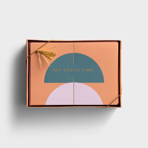 [J9648] Note Cards Hey You It's Me