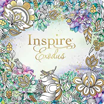[9781496475183] Inspire: Exodus NLT Colouring & Creative Journaling