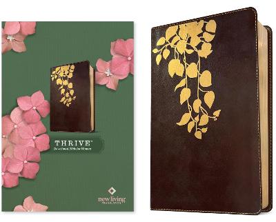 [9781496477941] NLT Thrive Devotional Bible For Women Brown I/L