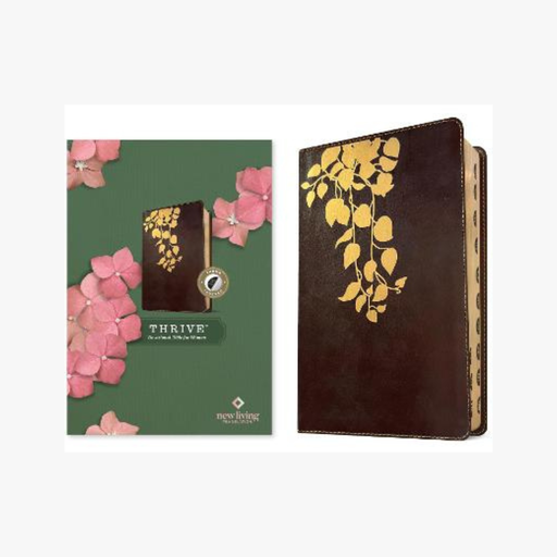 [9781496477958] NLT Thrive Devotional Bible For Women Brown Indexed