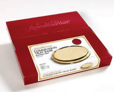 [9780805485783] Communion Cup Tray Base Brasstone