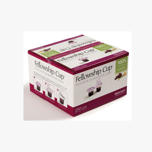 [081407011578] Fellowship Cup Prefilled Communion Set (250 Cup)