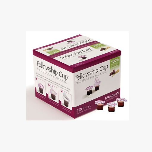 [081407011585] Fellowship Cup Prefilled Communion Set (100 Cup)