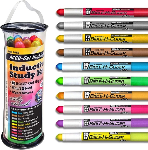[89710] Accu-gel Hi-glider Inductive Bible Study Kit
