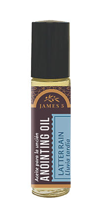 [634337781075] Anointing Oil Latter Rain Roll-On 1/3 Oz