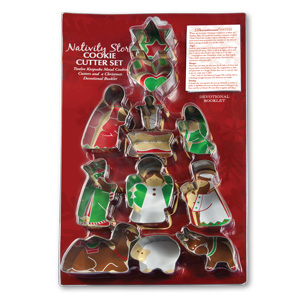 [77323L] Nativity Story Cookie Cutter Set