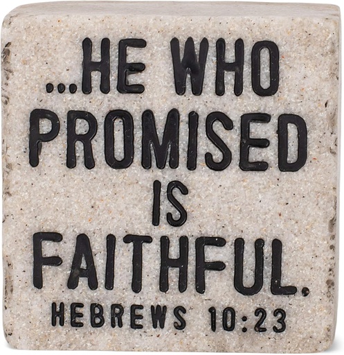 [40716L] Scripture Stone Faithful