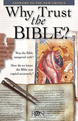 [9781596361393] Pamphlet Why Trust the Bible