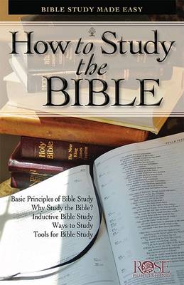 [9781890947637] Pamphlet How to Study the Bible