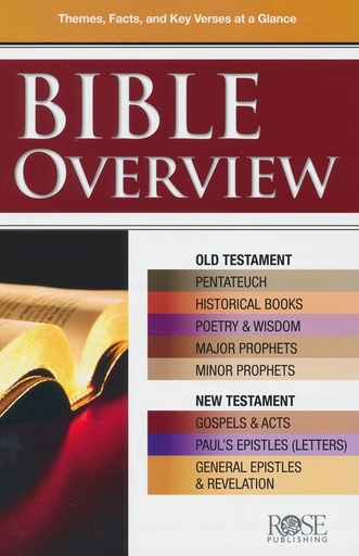 [9781890947712] Pamphlet Bible Overview