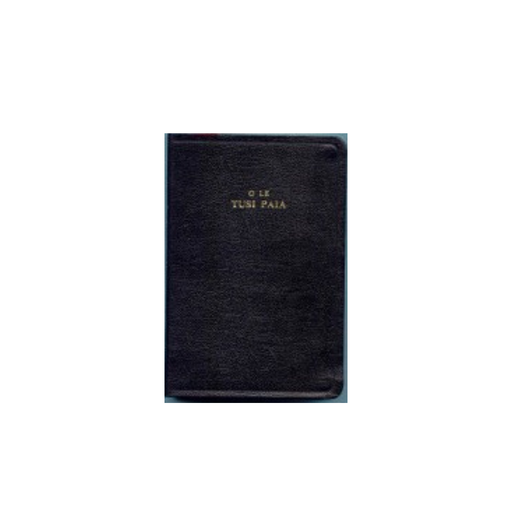 [9789822173277] Samoan Bible 1887 Old Leather Black with Box