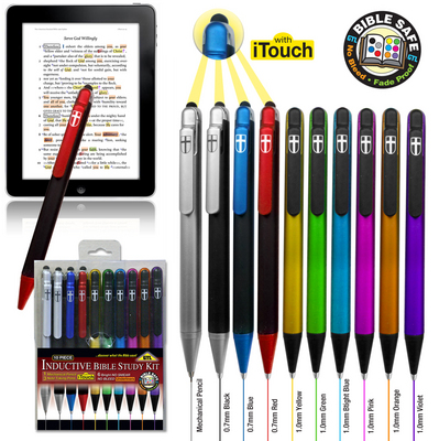 [31010] Pen Inductive Bible Study Set of 10 Pens