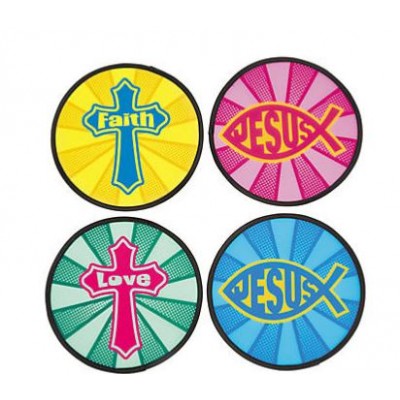 [36/2980SINGLE] Flying Discs Nylon Faith Assorted (Single)