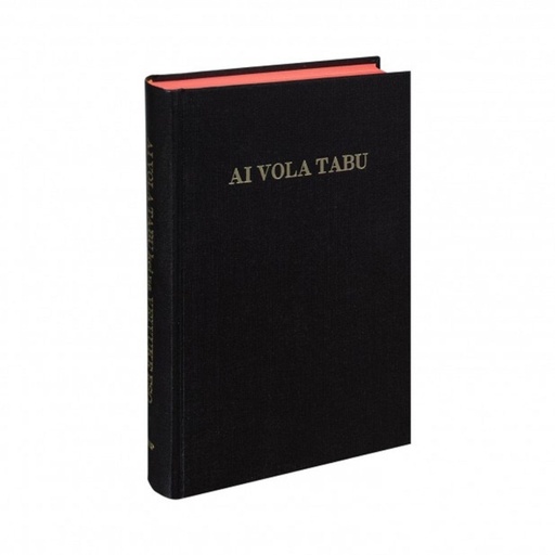 [63P] Fijian Bible 1864 Hardcover Black