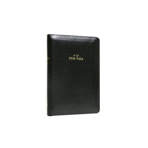 [9788941296003] Samoan Bible 1887 Old Compact Imitation Black Leather Zip