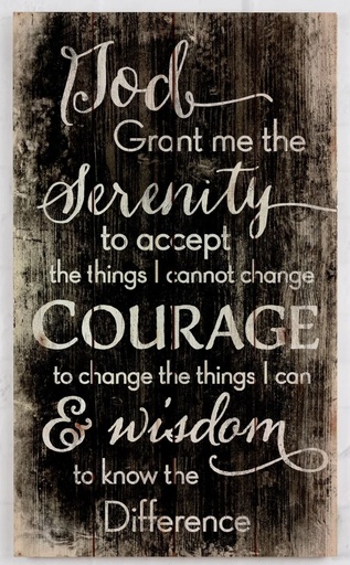 [PNL0069] Pallet Decor Serenity Prayer