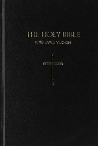 [9788941294504] KJV Compact Bible Cross Design Black Hardcover
