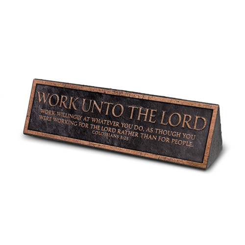 [11588L] Desktop Reminder Work Unto the Lord
