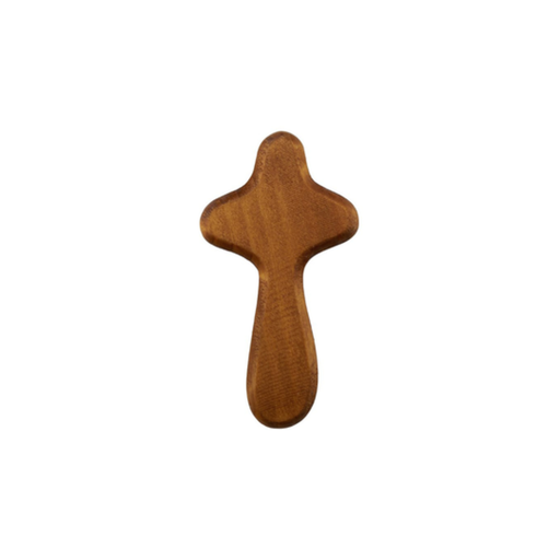 [F4161] Cross Hand Held Brown
