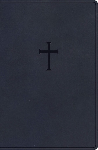 [9781087702476] KJV Everyday Study Bible Navy Cross I/L