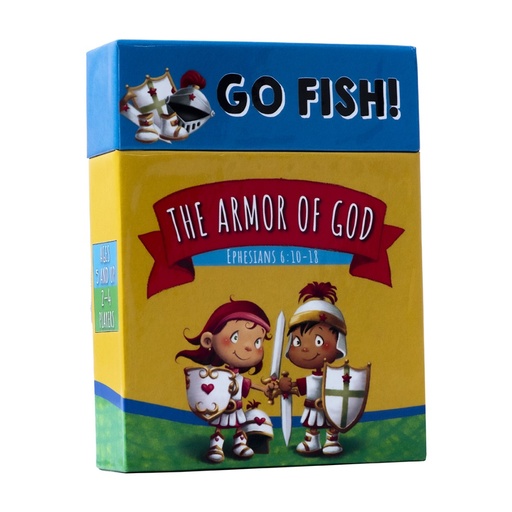 [KDS798] Go Fish The Armor Of God Game Boxed Card Set