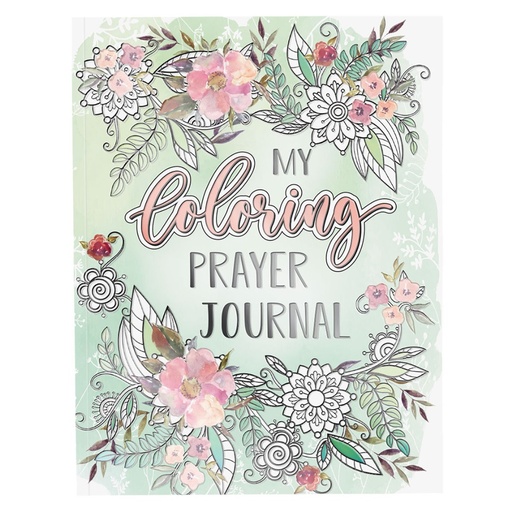 [JLP040] My Coloring Prayer Journal Floral
