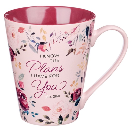 [MUG772] Mug Plans I Have For You Pink Floral