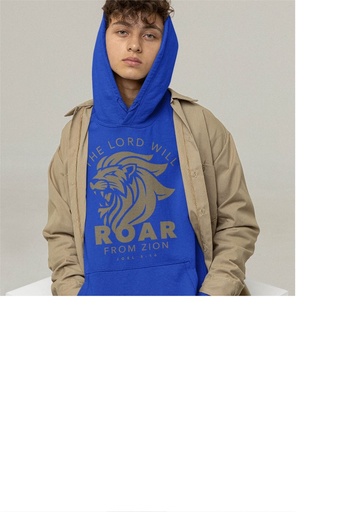 [HOOD5XLBRGI] Hoodie Roar XL Bright Royal Gold Ink