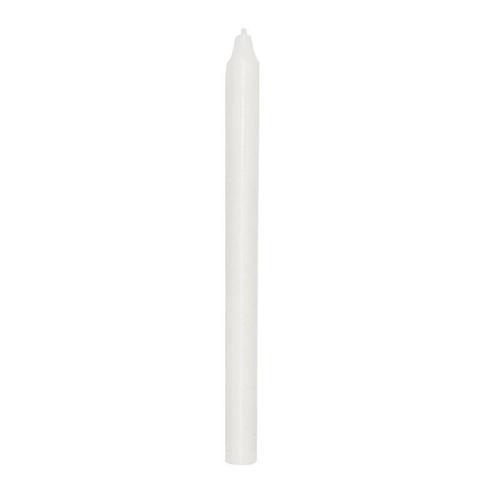 [250DW] Candle White 22x250mm Dining Taper
