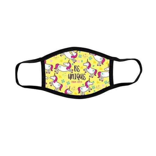 [YMK3679] Face Mask Youth Unicorn Be Unique