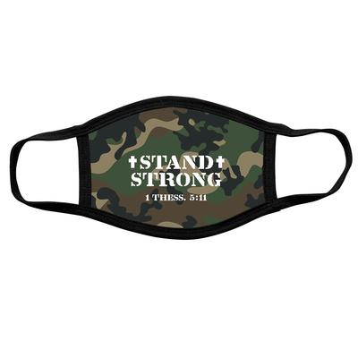 [MSK3669] Face Mask Adult Stand Strong Camo