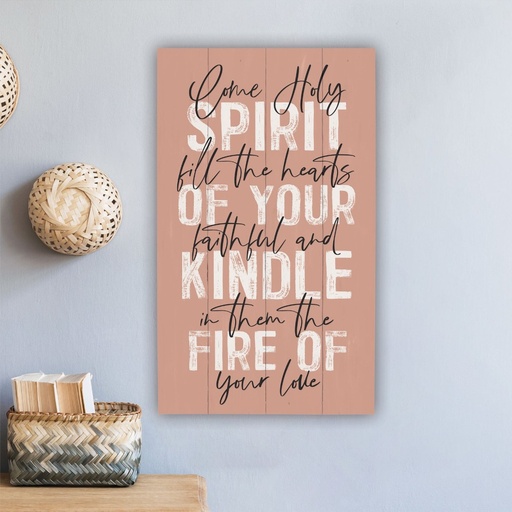 [PNL0958] Pallet Décor Come Holy Spirit