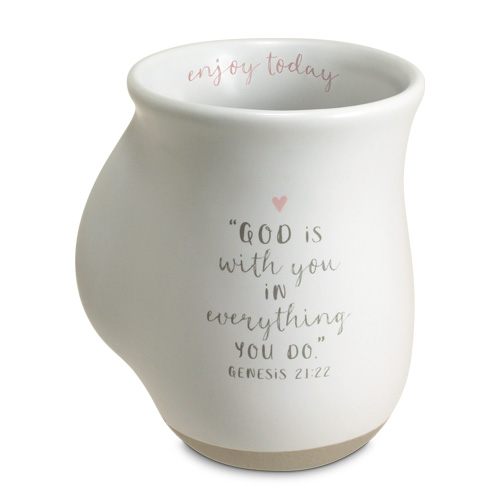 [18722L] Handwarmer Mug Enjoy Today